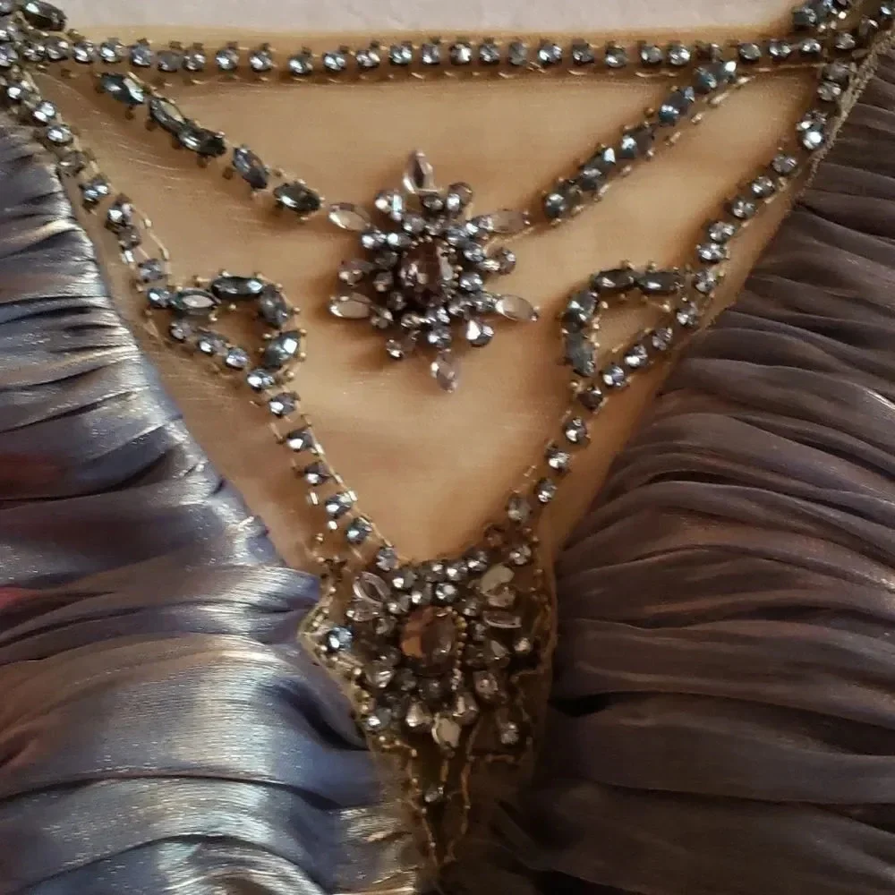 COPY - Sue Wong gorgeous dress size 8 - Picture 7 of 9